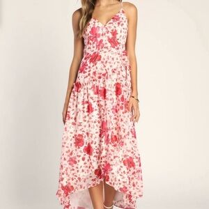 Brand new wrap around floral dress